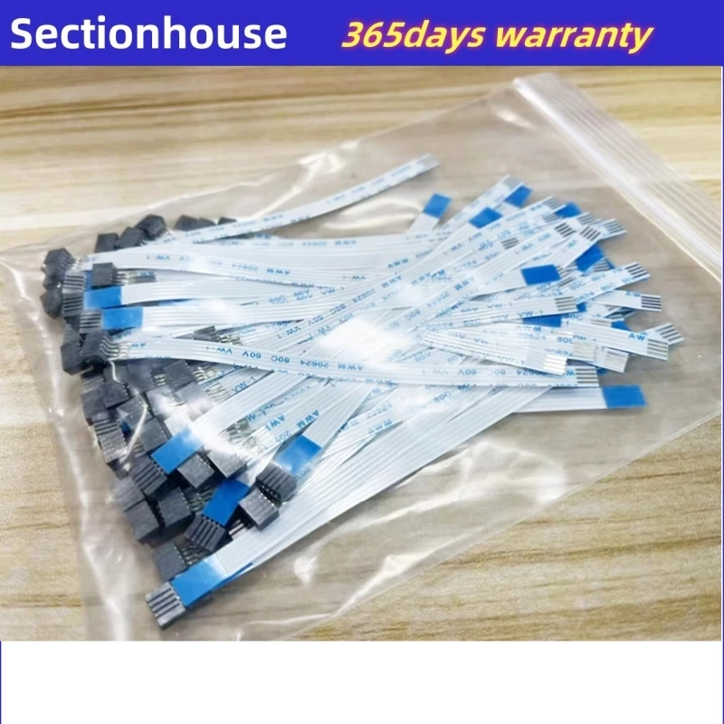 FPC Extension Cable 4-pin 4-wire 1.0mm Pitch Cable for Resistive touch Screen Board Extension Cable Adapter