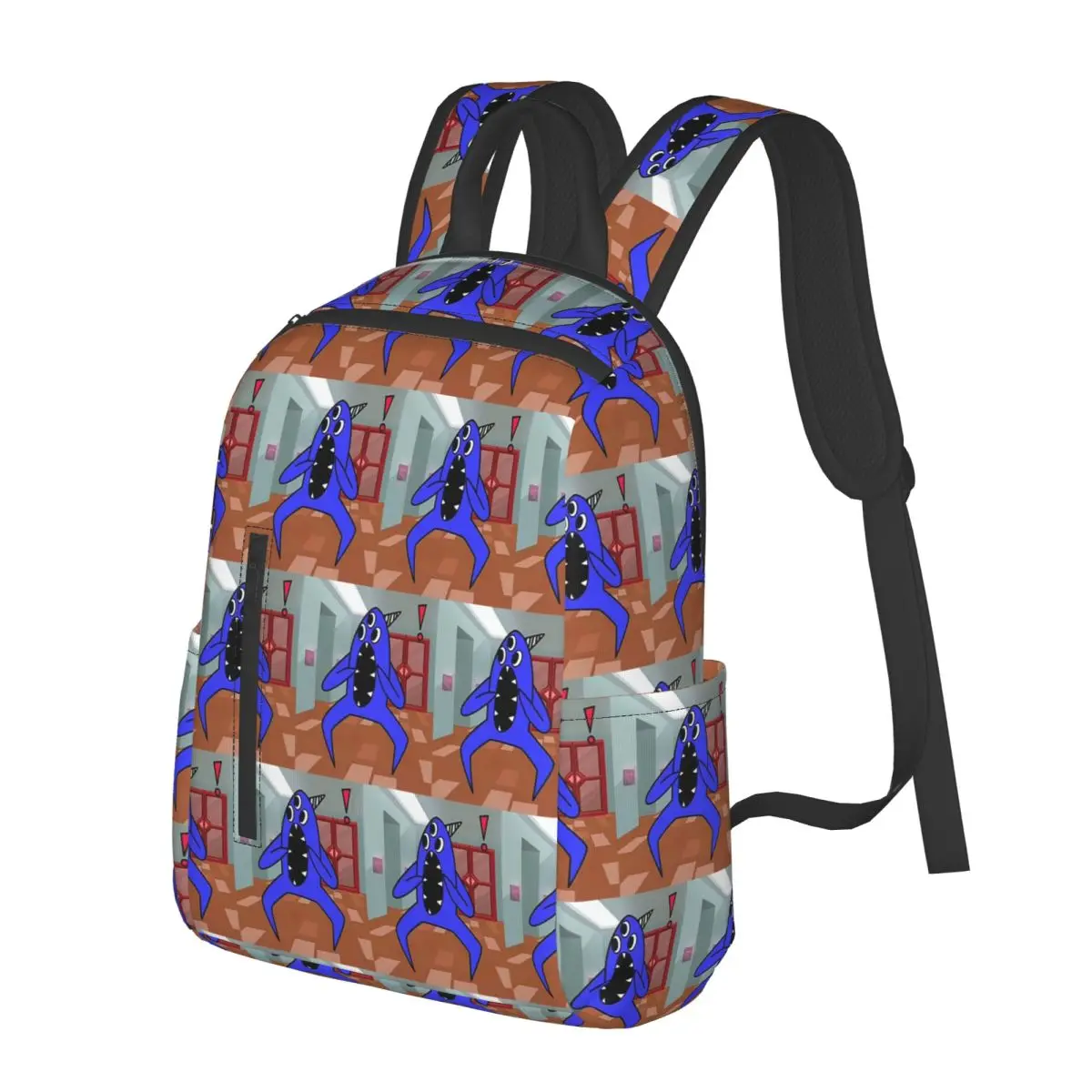 

Nabnab Anime Garten Of Banban Student Backpack School Bag Hiking Travel Daypack for Boys Girls Fashion Bookbag Shoulder Bags