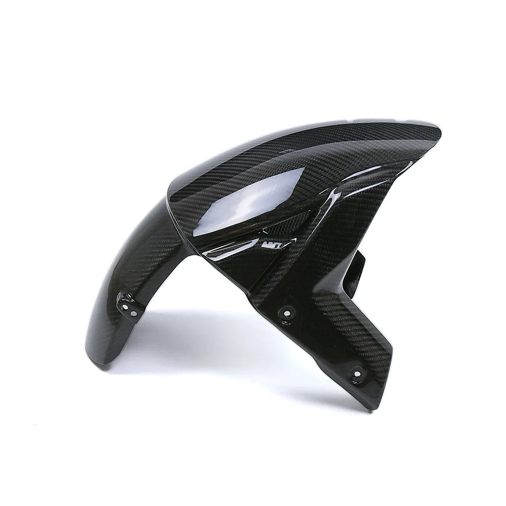 Front fender 100% carbon fiber For Kawasaki Ninja H2 H2R 2015+ 2017 2018 2019 2020 2021 2022 2023 2024 Motorcycle modification