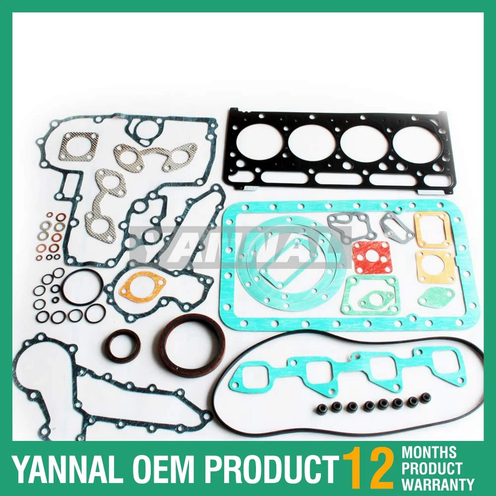 

New Engine Gasket Kit For Kubota V2203 V2203T Excavator Skid Steer Loader