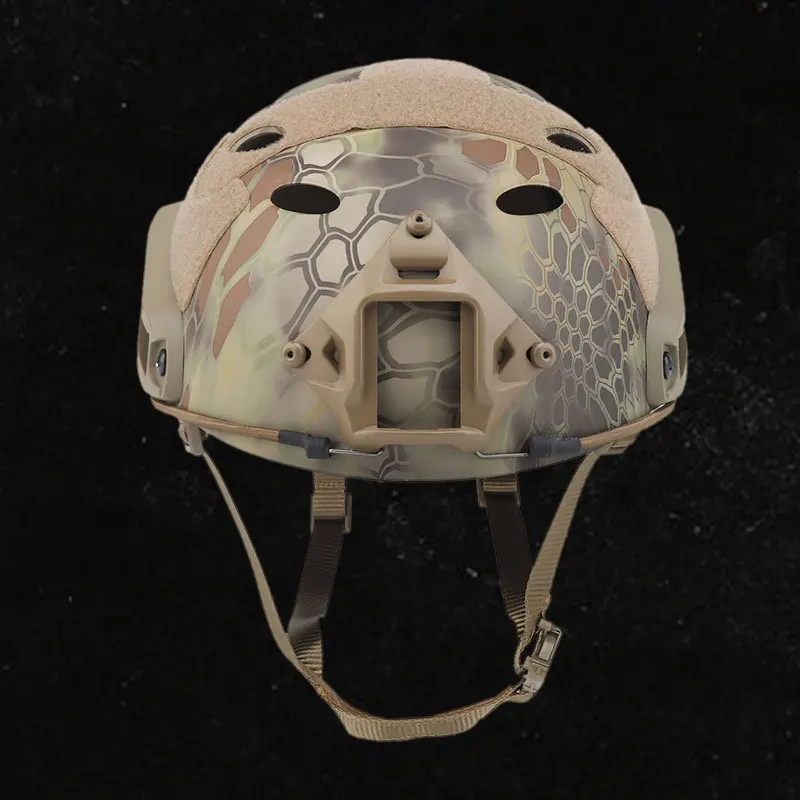 CamSolomon-Casque militaire épaissi, équipement de protection, CS, jeu, entraînement, airsoft, sport, extérieur, rapide