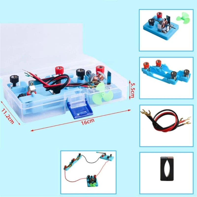 Y2GD Physics Experiment Motor Model with Recycled ABS and Galvanized Iron Construction for Sustainable Teaching