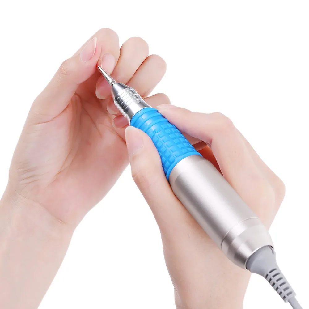 

30000RPM Rotation Speed Electric Nail Drill Handpiece Lightweight Body Low Noise Operation Nail Drill Pen Pen-shaped Design