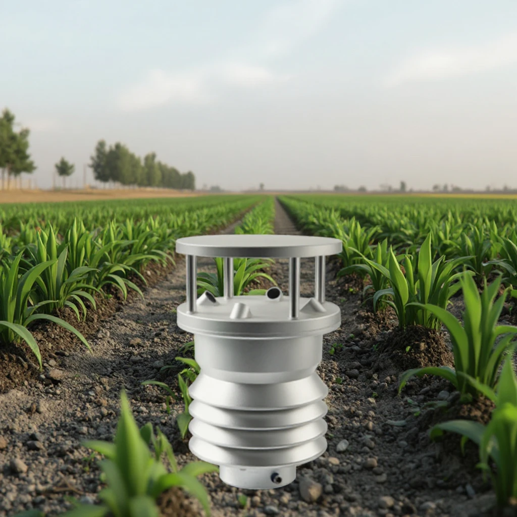 High Quality Ultrasonic Wind Speed and Direction Ambient Temperature Relative Humidity Atmospheric Pressure Weather Station