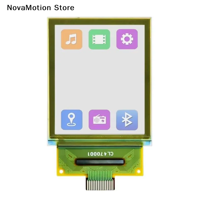 [NM]OLED Display Transparent One Point Five Inch PMOLED 128x64 65K Colors SPI For DIY Wearable Projects[NM]