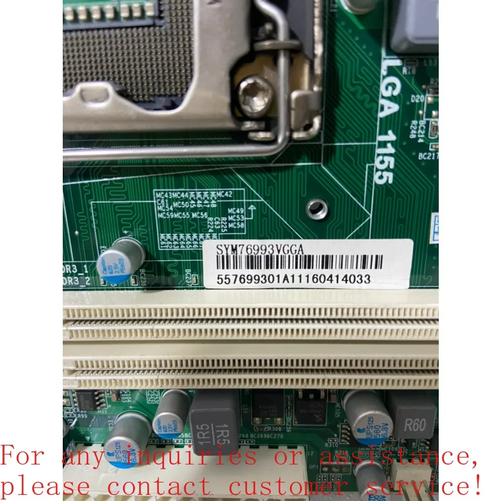 For the main board SYM76993VGGA 1150 pin DDR3 memory, double network port  (store no. 0568）