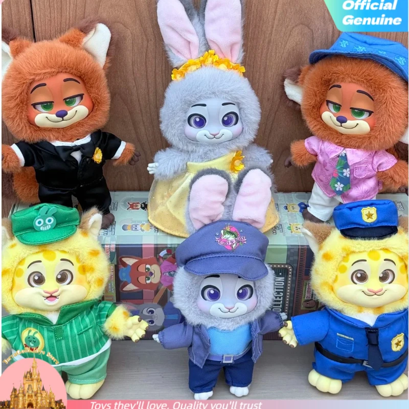 

Original Toptoy Zootopia2 New Journeys Collection Series Blind Box Kawaii Nick Judy Keychain Mystery Box Anime Figure Kid Gift