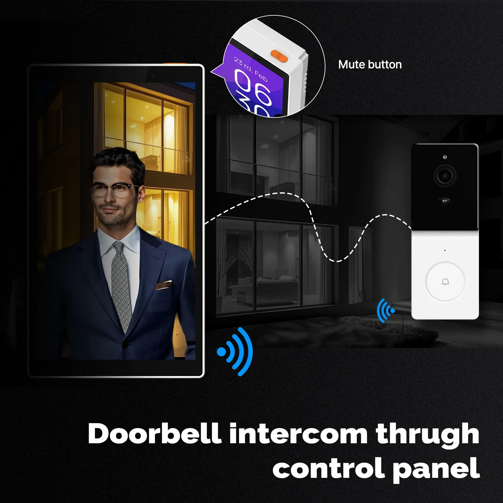 Imagem -04 - Moes-painel Smart Touch Screen com Gateway Zigbee Controle Central dos Eua Controle de Voz Cena Integrada Tuya Wifi 5