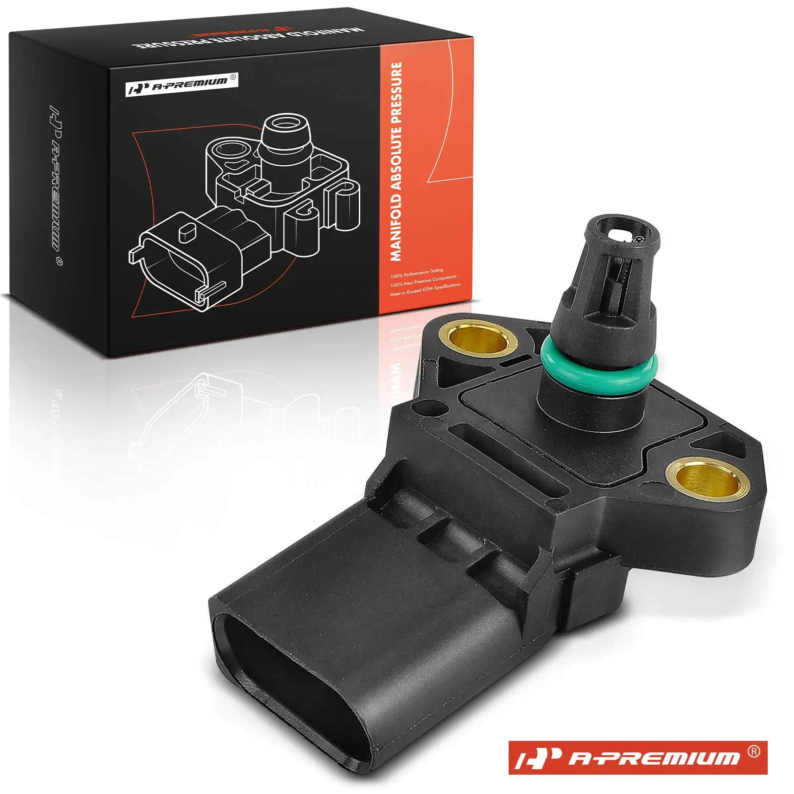 A-Premium Air Intake/Charge Temperature Sensor for Audi RS3 2017-2020 TT RS Quattro 2018-2022