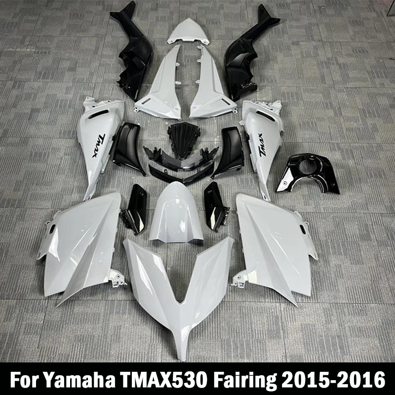 Kit Carene Complete in ABS a Iniezione di Alta Qualità per Moto Yamaha TMAX530 TMAX 530 2015-2016