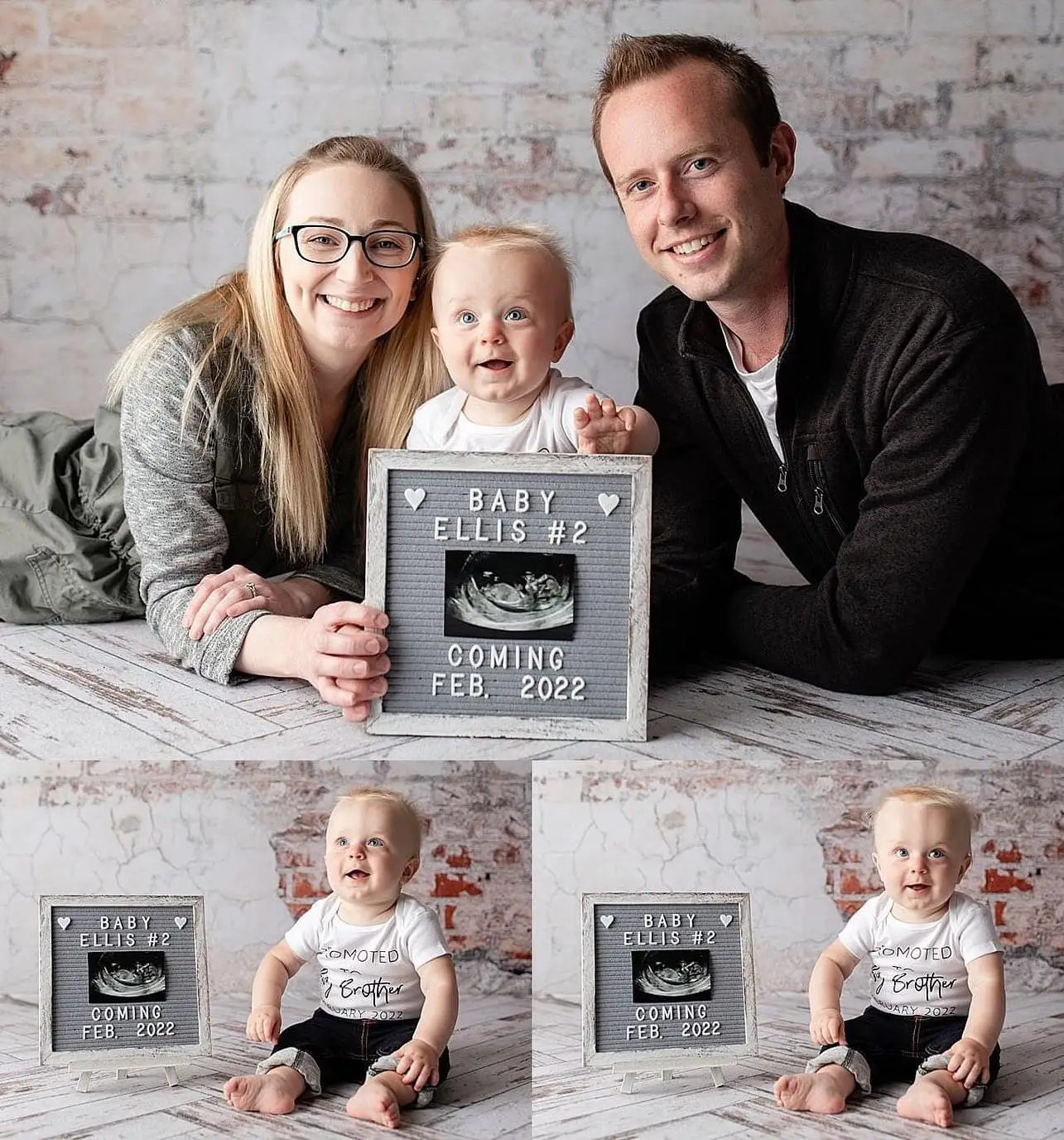 الأبيض الطوب جدار الرجعية الخلفيات الطفل الطفل الأسرة حفلة فوتوبوث استوديو الكبار كعكة سحق الدعائم خلفية التصوير الفوتوغرافي #3