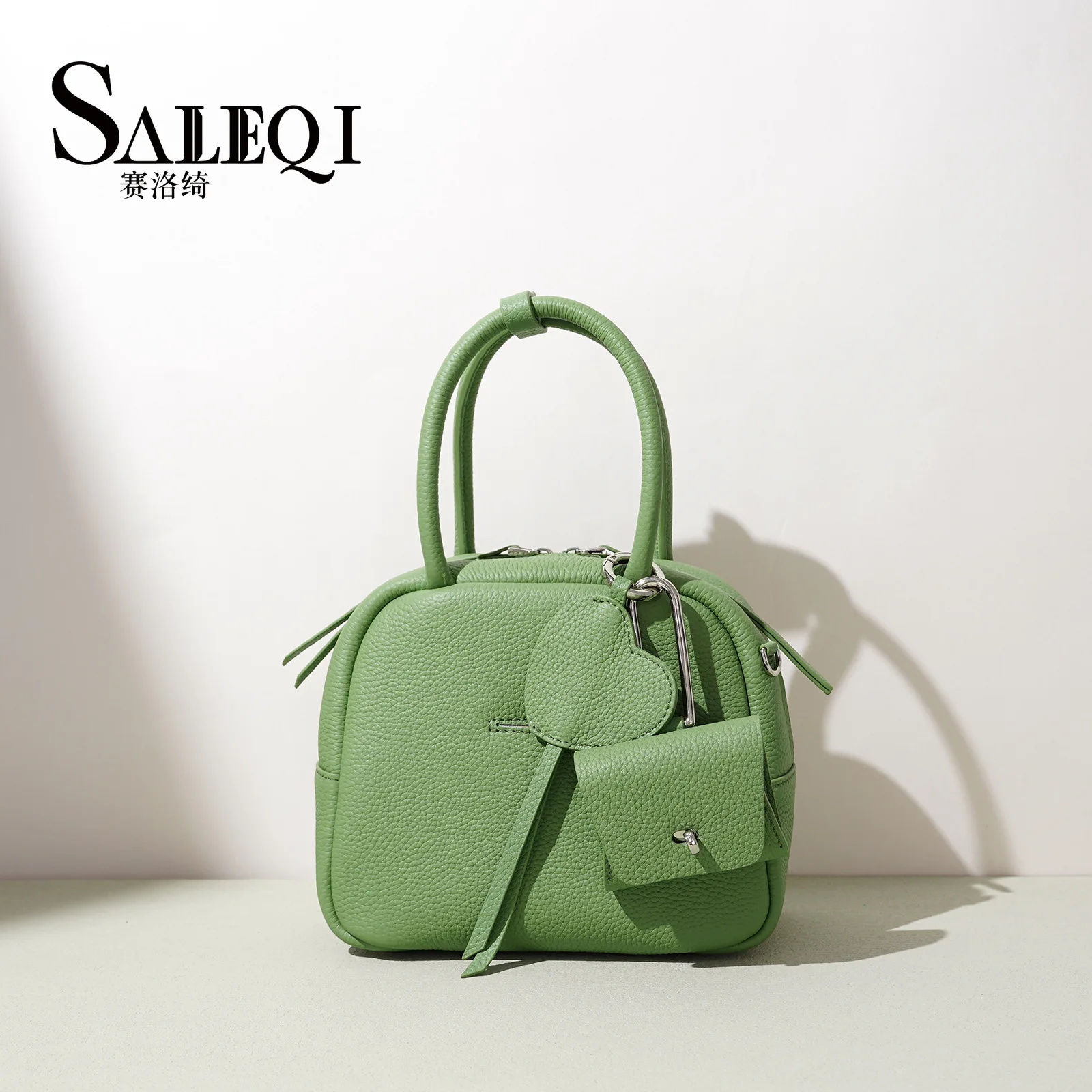 Genuine Leather Women's Shoulder Crossbody Bag Luxury Designer Brand Ladeis Samll Handbag for Woman Boston Bag Cowhide Tote 2026