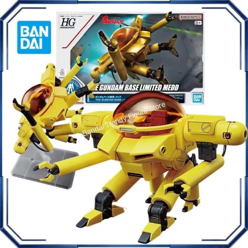 Bandai HG Gundam Base Limited Medd Action Fiqure Mobile Suit Gundam Char's Counterattack Anime Model Collection Toy Display Gift