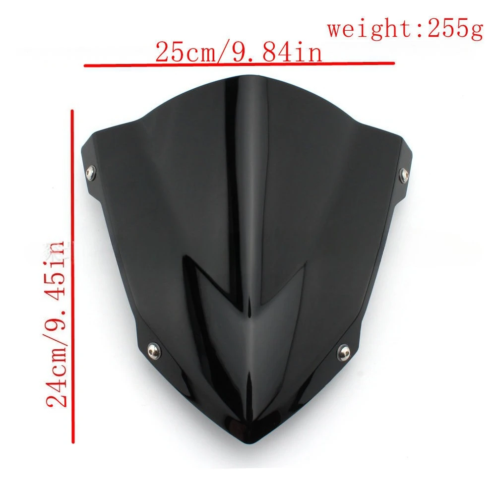 Motorcycle modification for Yamaha MT09 FZ-09 2014-2016 front windshield fairing racing windshield windshield accessories.