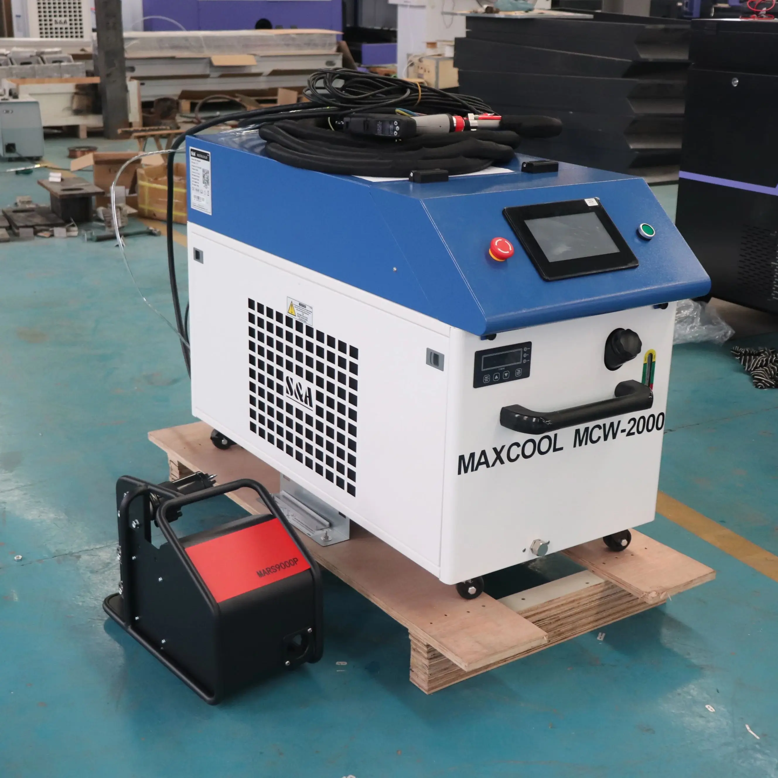 

Max Raycus Mini 1500W 2000W 3000W Cw Soldadora Laser Soldering Cleaning Welding Machine CNC 4 in 1