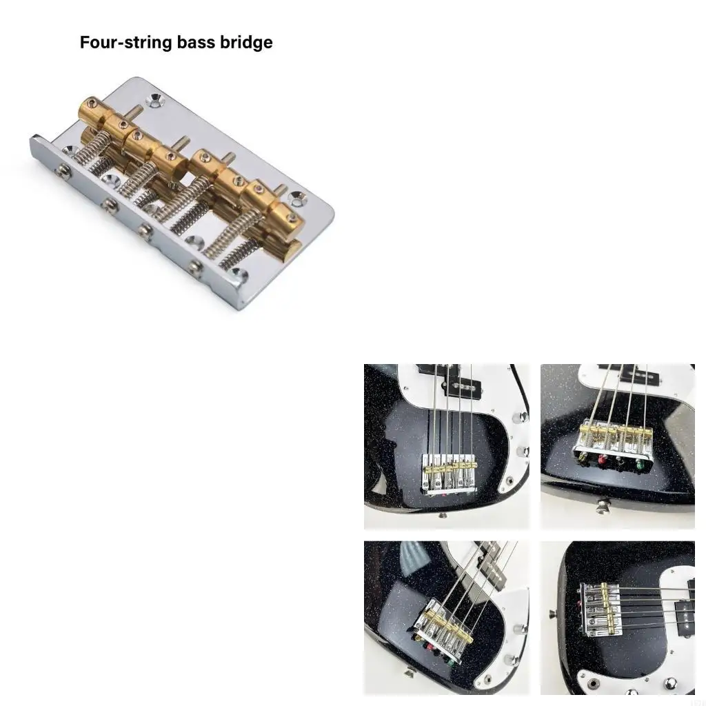 

Регулируемый струнный басовый мост замена металлического гитарного моста для гитары 157D