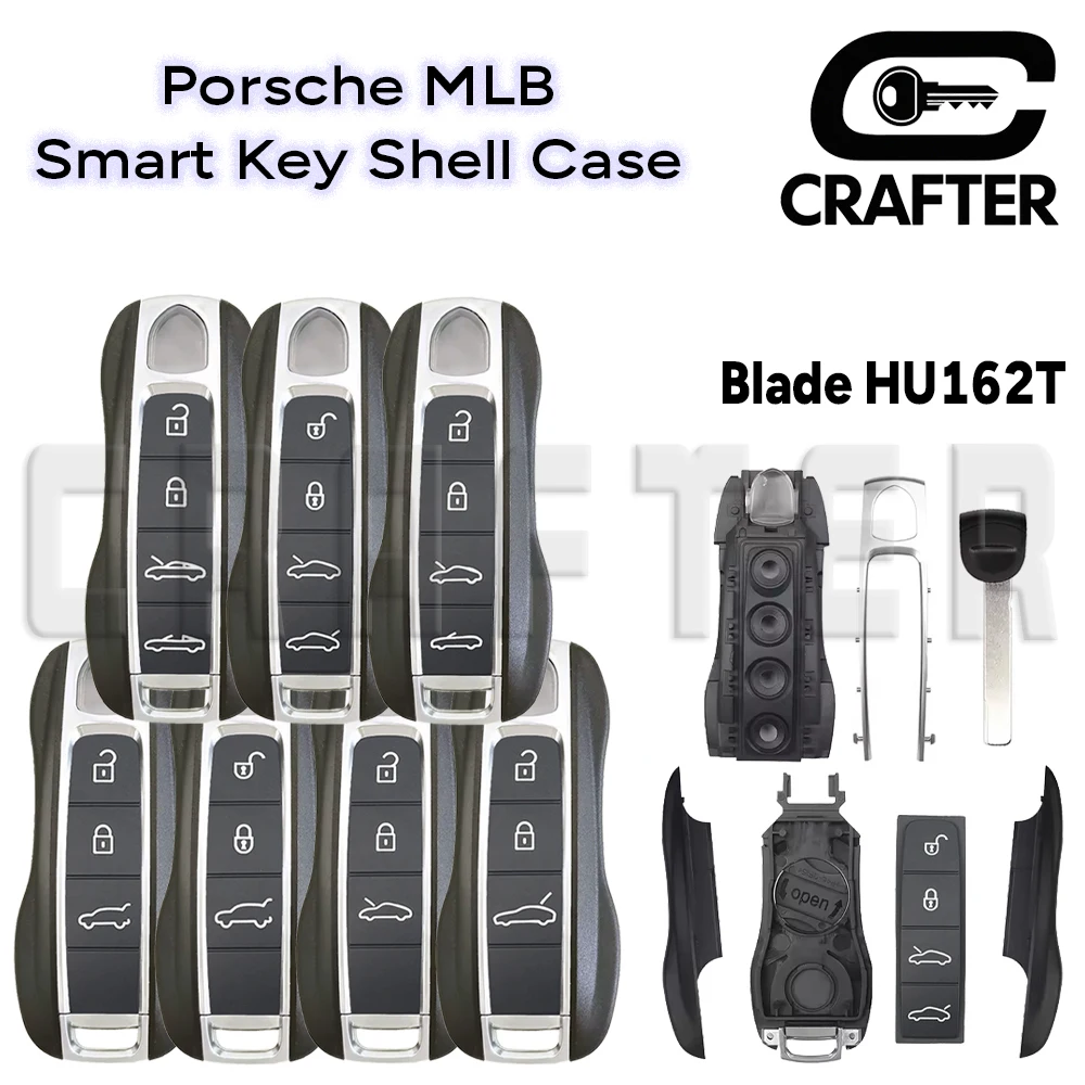 

Key Crafters With Cutting Service MLB Replacement Shell Case For Panamera Taycan Carman Macann Bobst Cayenne 911 2018+