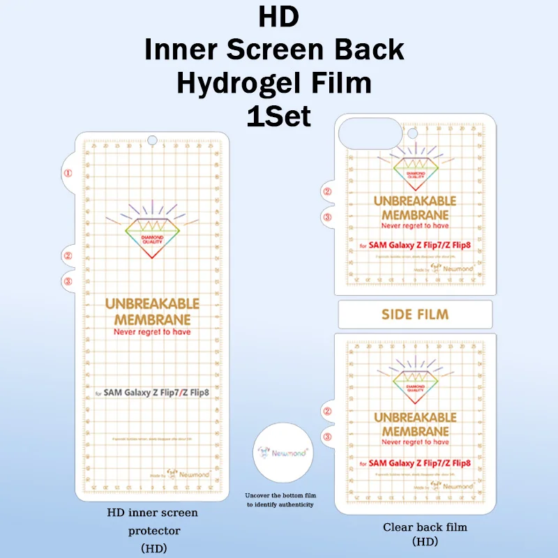 Original HD Matte UNBreakable Membrane Soft Hydrogel Film for Samsung Galaxy Z Flip 8 7 6 5 4 3 Transparent Screen Protector
