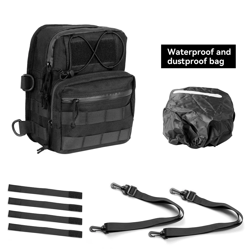 Motorcycle Bars Handle Bags Rear Saddlebags Kit For Harley Touring Softail Sportster XL Dyna Street Riding Style Sotrage Bags