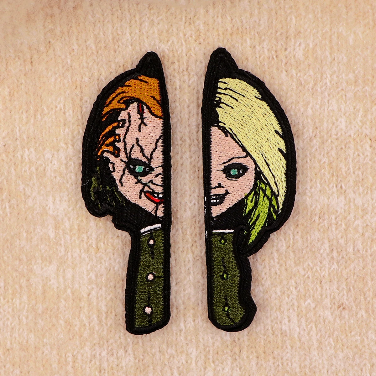 Рисунок 5 - Хэллоуин стиль ужасов вышитый мужской