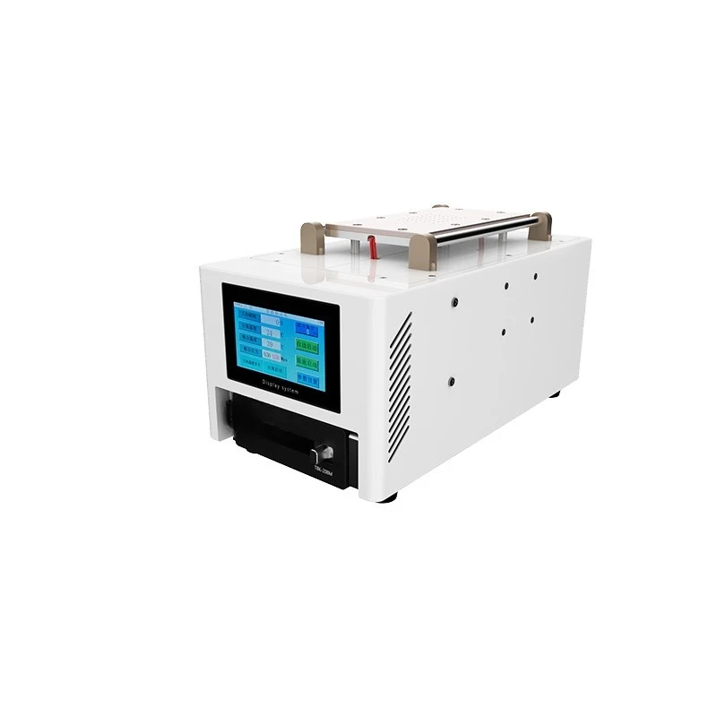 Macchina all-in-one per separazione, incollaggio e antischiuma tre in uno, pressa automatica multifunzione per schermi curvi sottovuoto