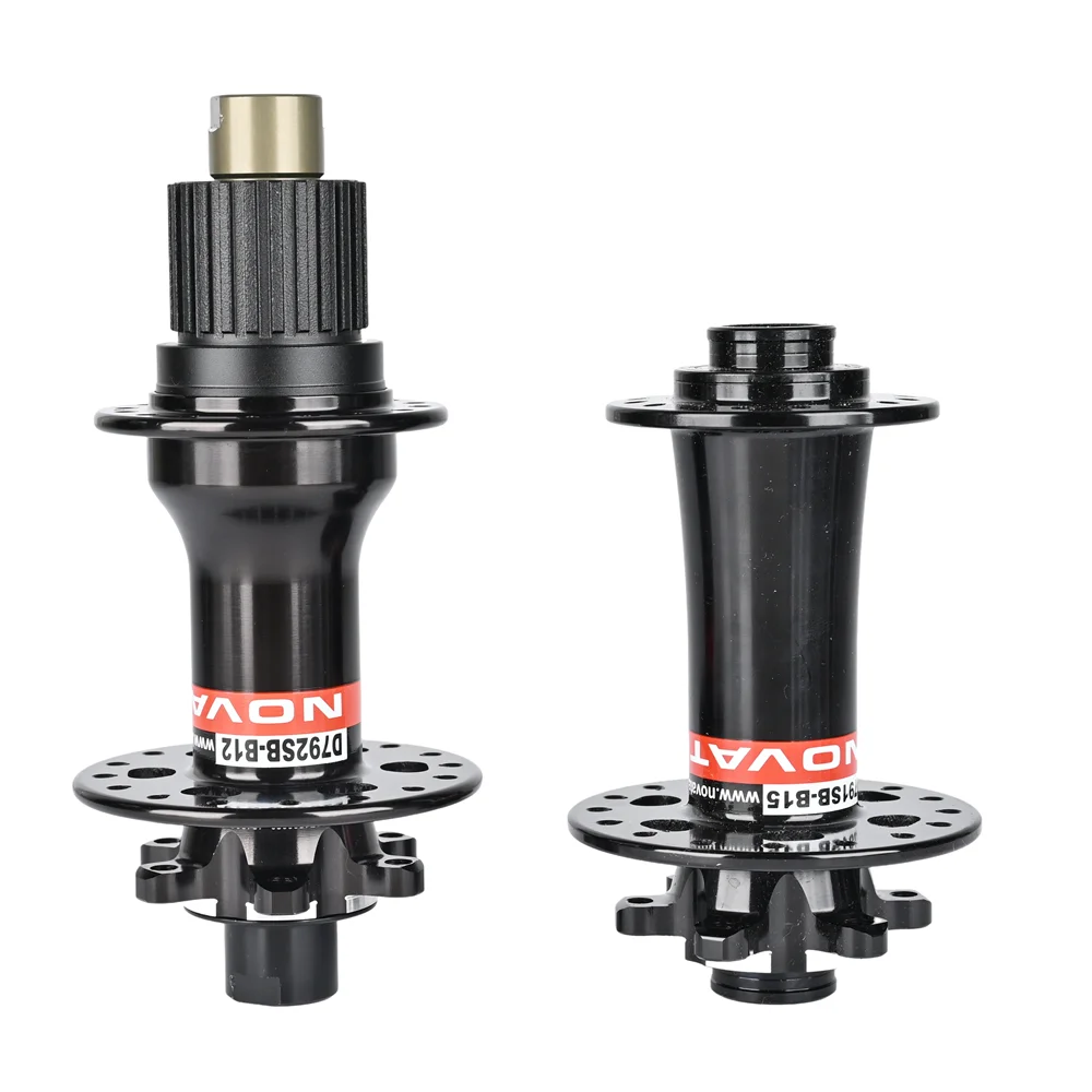 Novatec D791SB D792SB MTB Rennradnabe 24/28/32 Löcher Micro Spline MS XD 12-Gang-Schnellspanner Steckachse BOOST Lagernaben – Detail 24