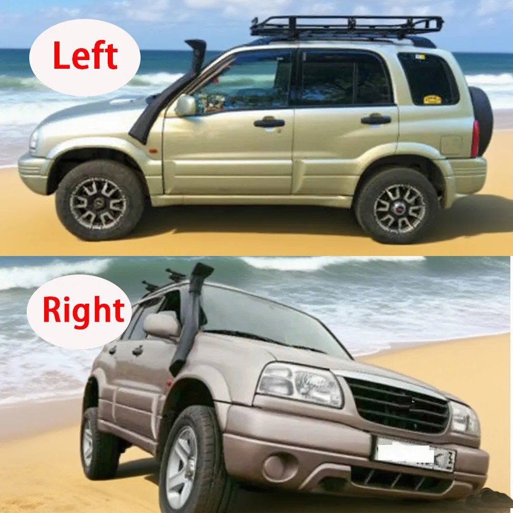 Snorkel 4x4 for Old Suzuki Grand Vitara 1999-2005 UV-Resistant ABS Air Intake System and Ram Head for Engines Off-Road Upgrade - view 3