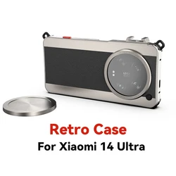 Fotorgear Retro Phone Case For Xiaomi 14 Ultra Classic Photography Phone Case For Xiaomi 14 Ultra Photography accessores