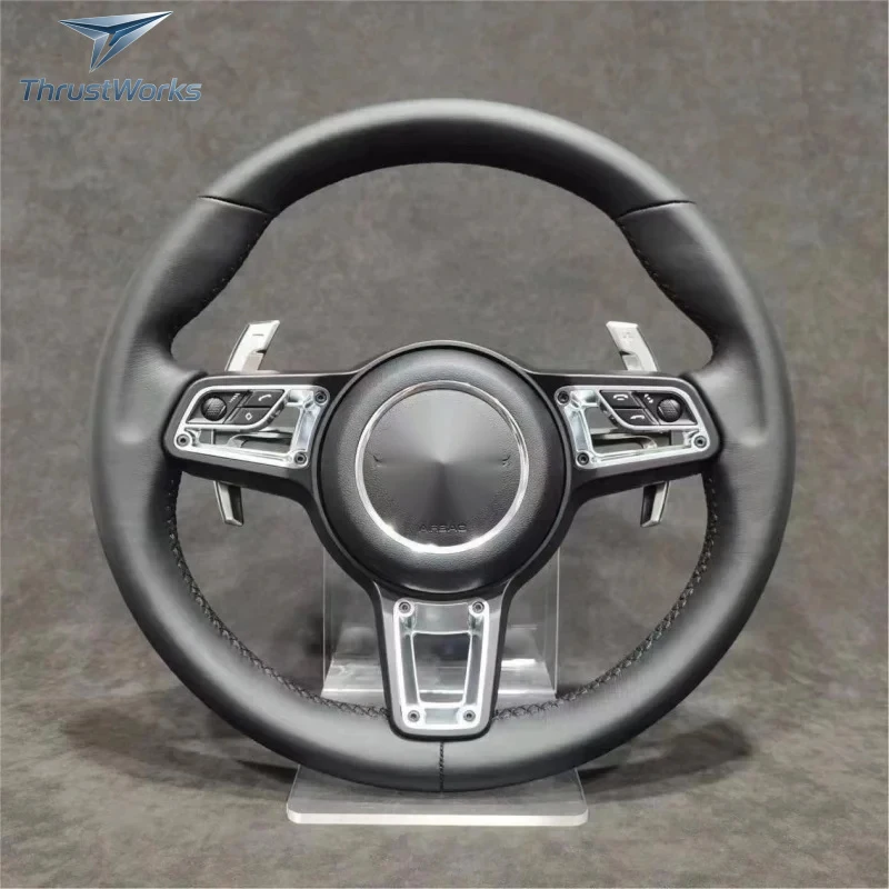 TOP Modified Steering Wheels Boxster An Carbon Fiber -Slip Version