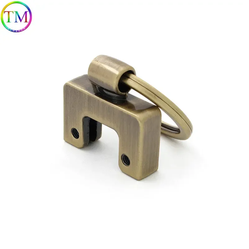 10-50 Stuks Hoge Kwaliteit Metalen Sleutelhanger T-Vorm Sleutelhanger Met Split Sleutelhangers, Sleutelhanger Hardware Sleutelhanger Hardware Hardware Hardware Hardware Accessoires Sleutel