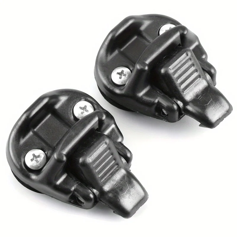1/2pc RV Window Glass Lock Buckle Durable Black Plastic Secure Hold For For Mitsubishi V31 V32 V33 V43 Easy Installation Black