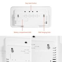 LED Screen Digital Wall Clock 12/24H Table Clock With Functional With Electronic Display Multi Clock Alarm Adjustable Brightness