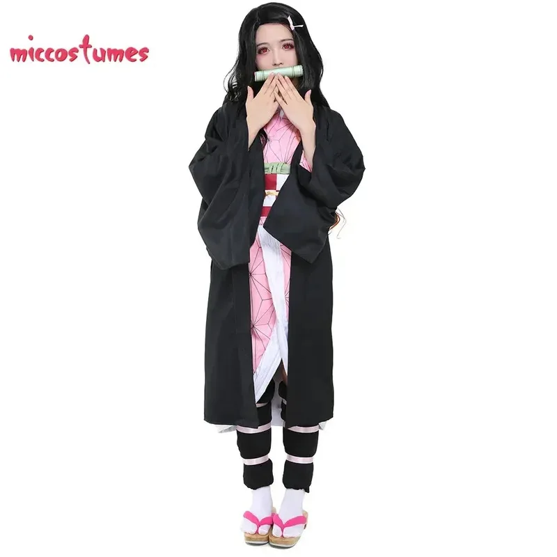 

Кимоно Miccostumes, карнавальный костюм с бамбуком для женщин, наряд на Хэллоуин; 6,r'8;p'