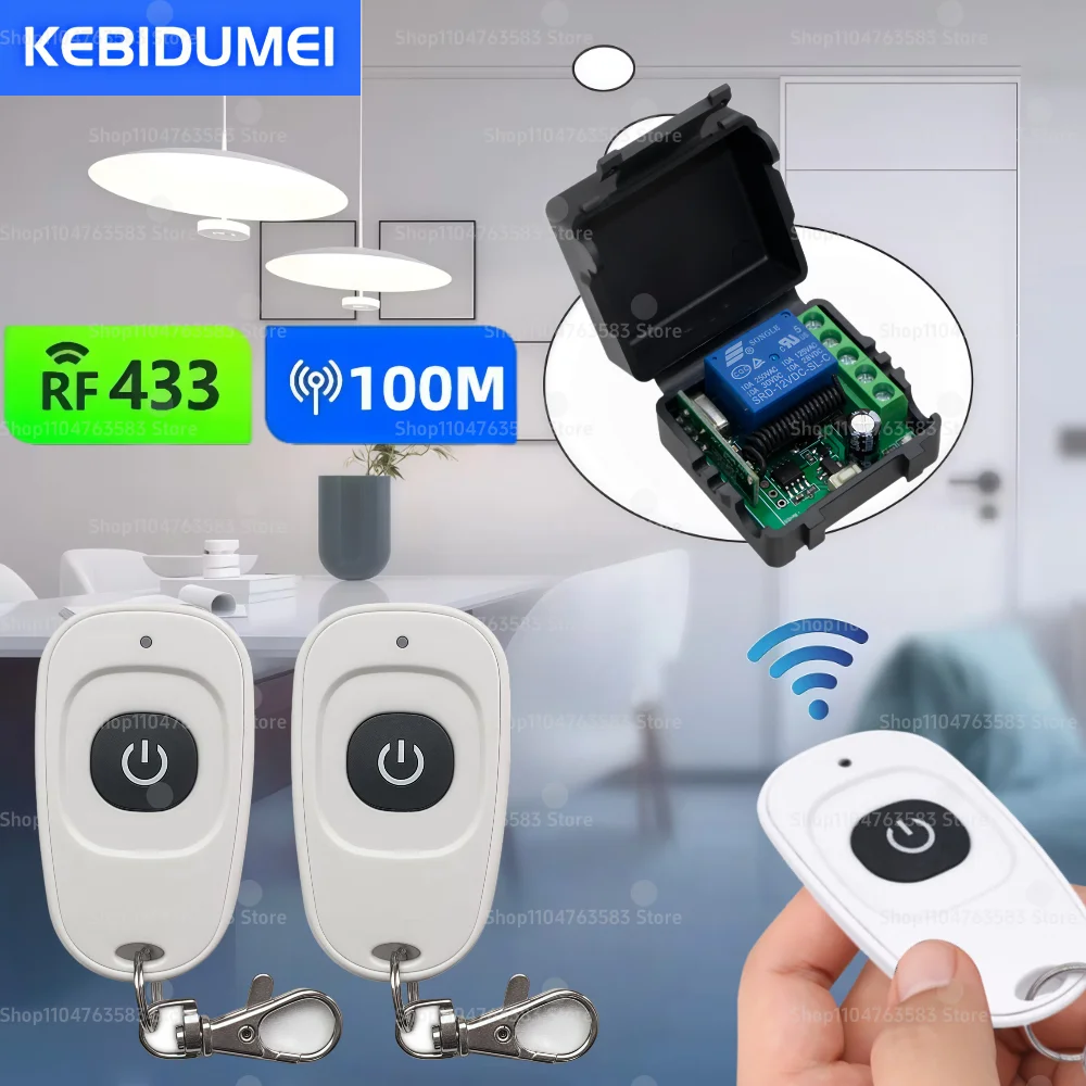 433Mhz Universal Rf…