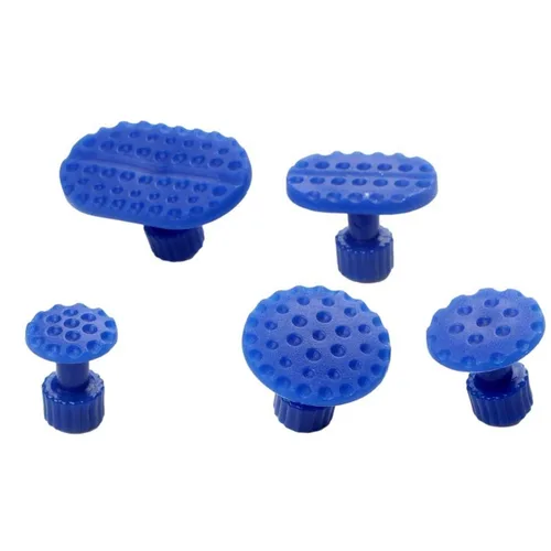 Imagen 2 del producto PDR pestañas de pegamento herramienta PDR 18 Uds junta de pegamento azul carrocería sin pintura reparación de abolladuras herramientas auxiliares hongo ventosa