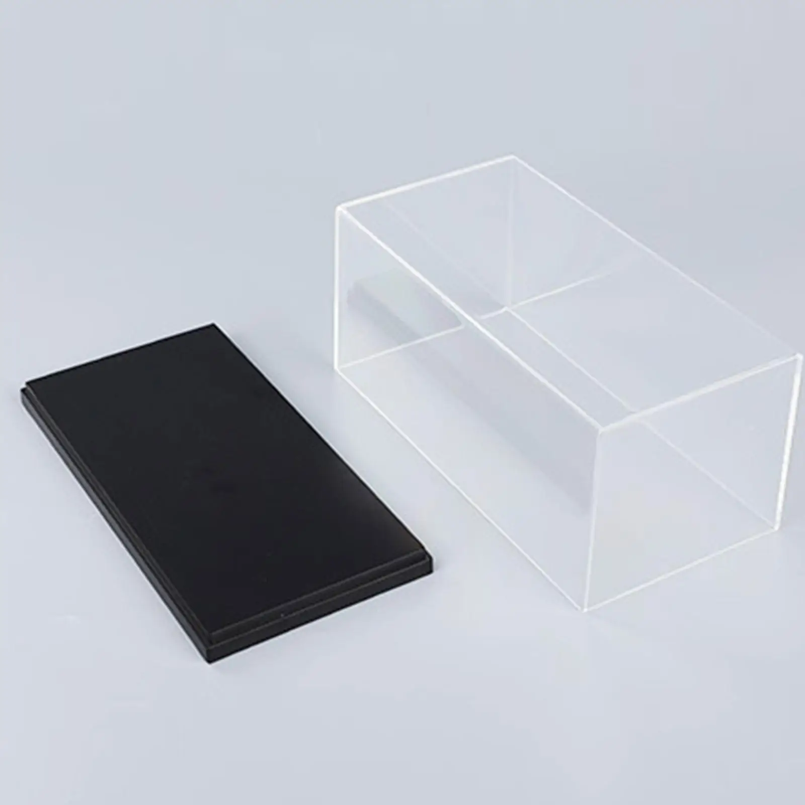 Acrylic Display Case Transparent Stackable Diecast Model Car Showcase for Toys Action Figures Statue 1/18 Model Cars Cosmetics