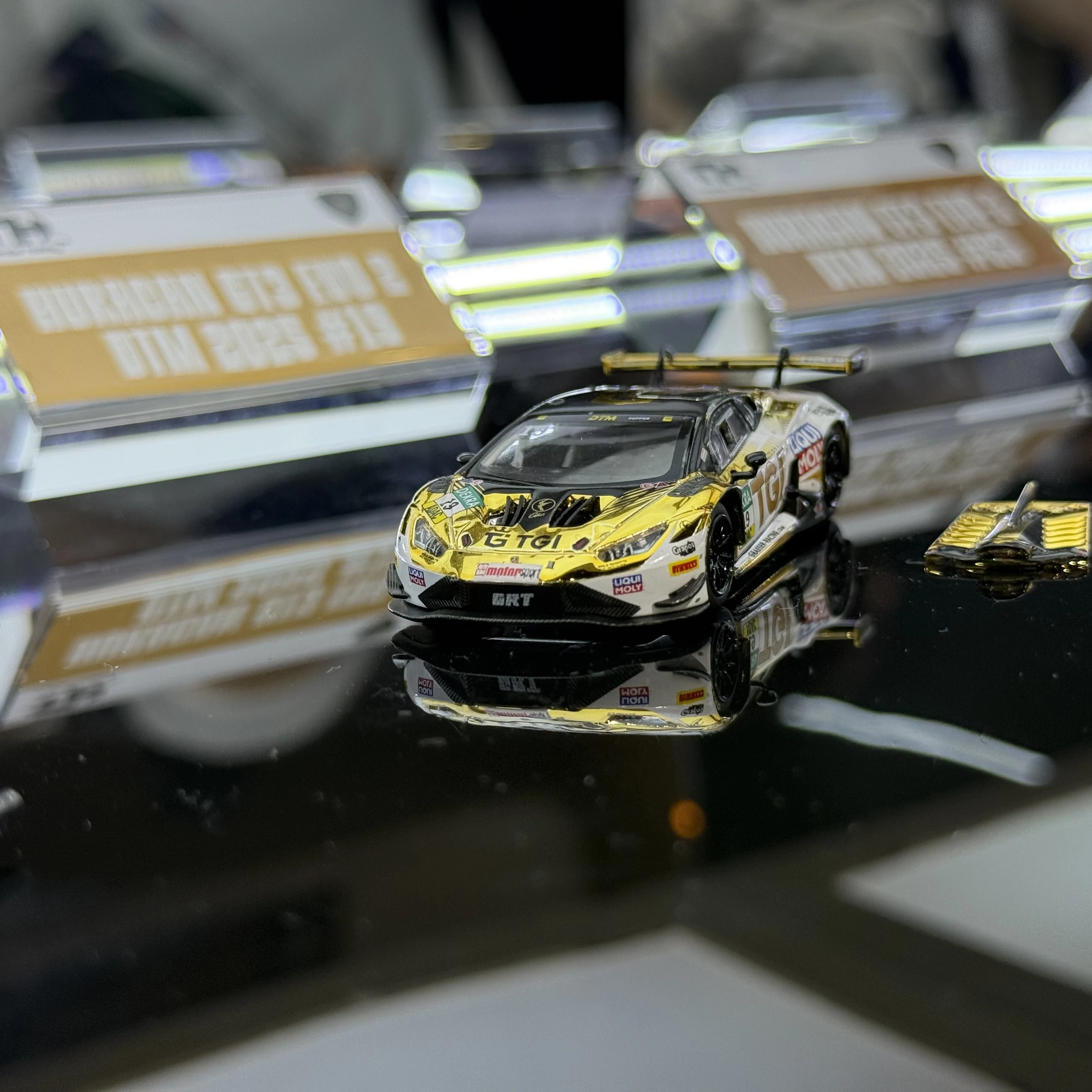 Trends Hobby 1:64 Lamborghini Huracan GT3 EVO2 - GRT #63 DTM 2025 TGI Team Alloy Die Cast Car Model