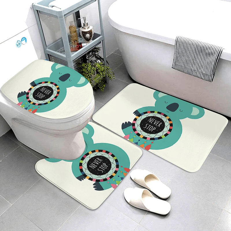 Decorative Absorbent Foot Mat Entrance Door Mat Bath Mat Bathroom Small color Rug Shower Mat  Kitchen Mat Mat Bathtub toilet rug