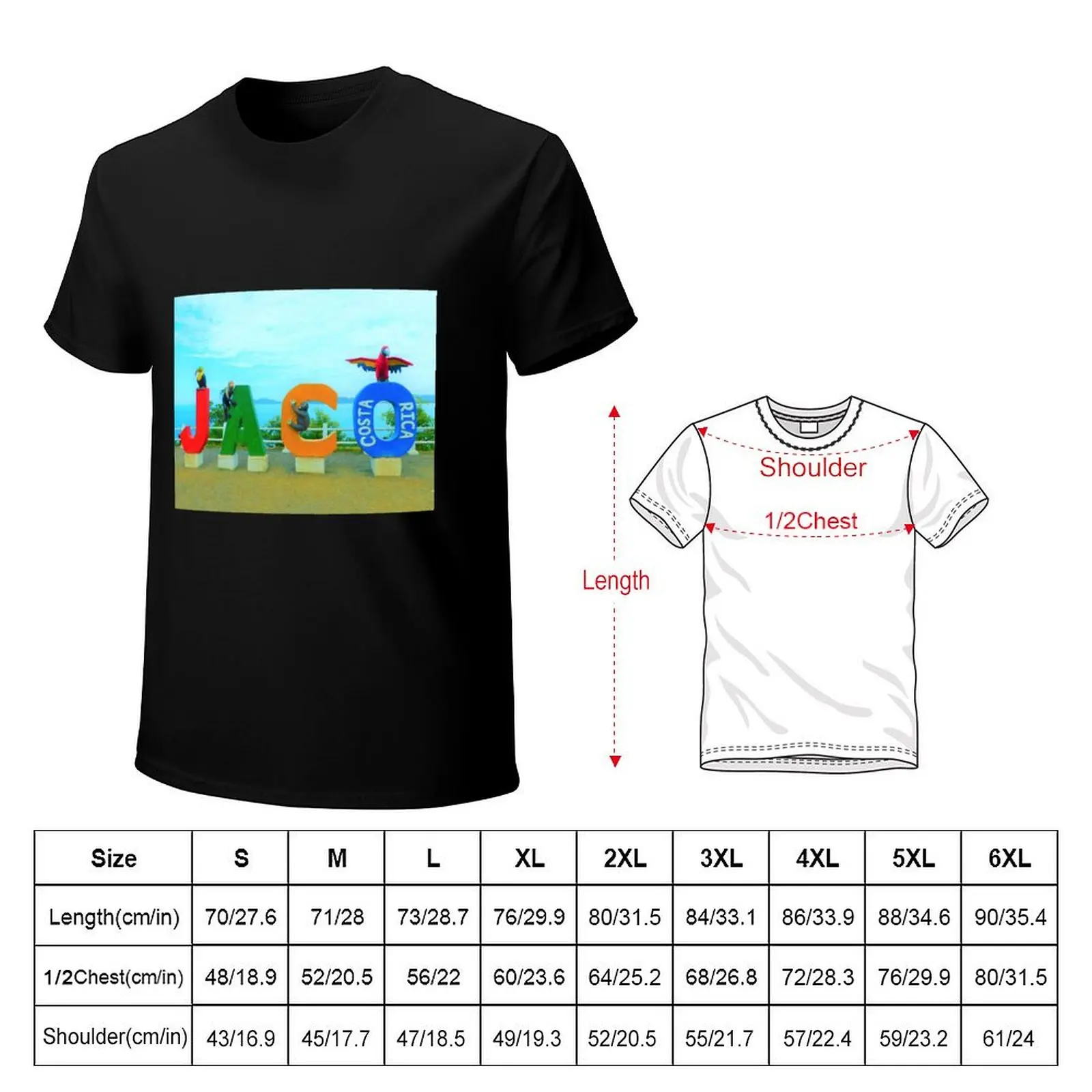 Jaco Sign Costa Rica T-Shirt Ultra Soft Breathable Tee Top