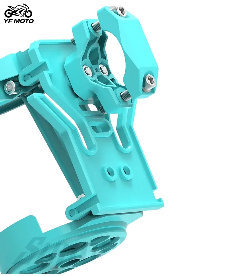 Universal Motorrad Tasse Halter ABS Einstellbare Wasser Flasche Halterung Faltbare Lenker Getränke Halter Radfahren Zubehör