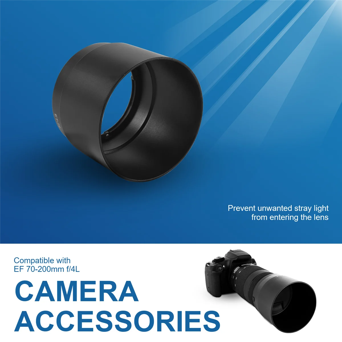 Особая бленда HeavyStar для объектива Canon EF 70-200 мм f/4L для Canon ET-74