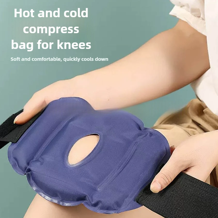 

Reusable Hot And Cold Knee Compress Sports Ice Pack for Joint Pain Muscle Relief - Therapeutic Pain Relief Protector