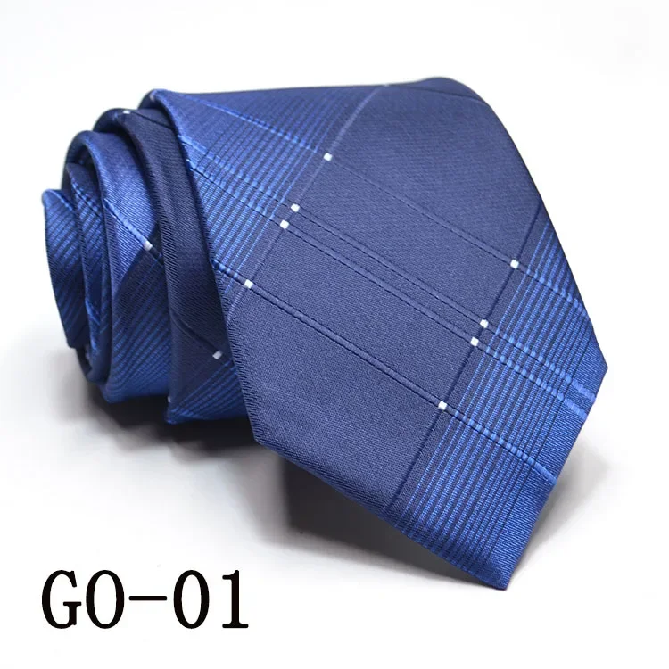 

Tie Men's 8cm Formal Business Groom Tie Spot Logo Tie