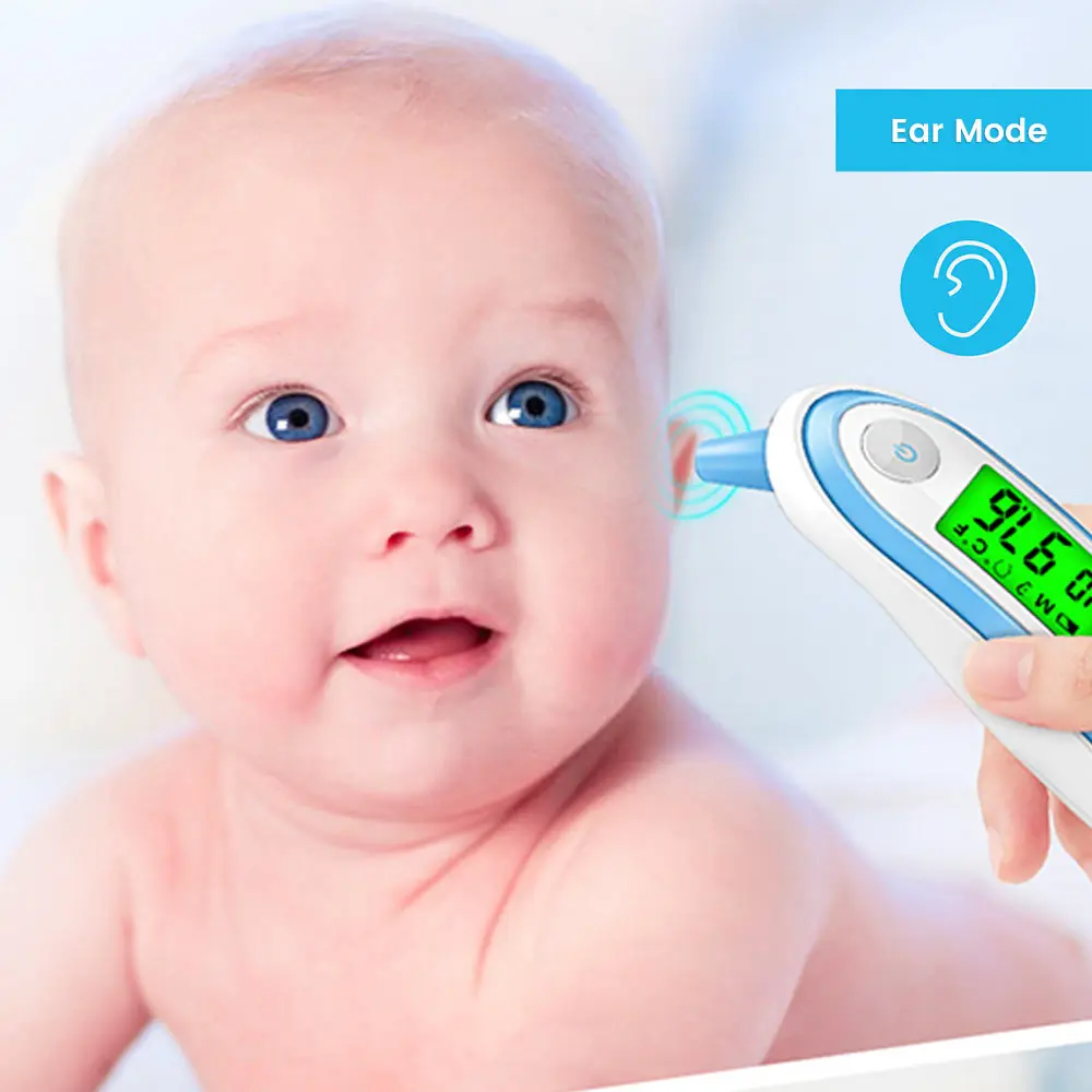 Yongrow Medical Household Infrared Thermometer Baby Adult Medical Ear Thermometer Digital Thermometer Fever Thermometer Baby