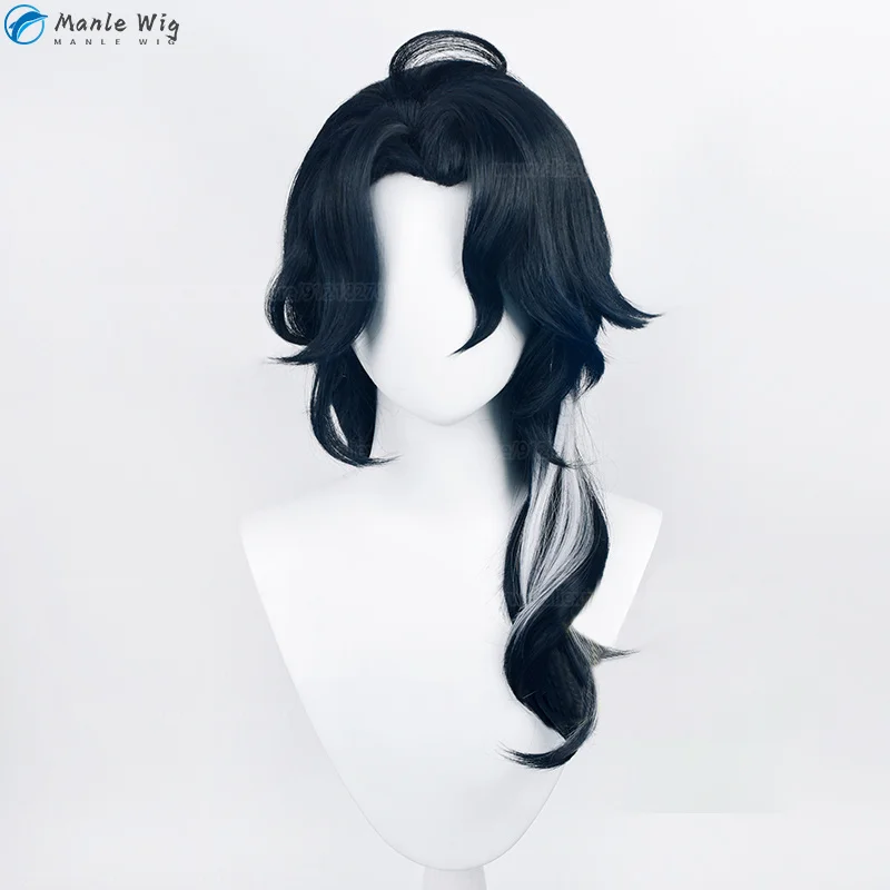 55cm Long Pantalone Cosplay Wig Game  Knave Regrator Cosplay Wig Heat Resistant Synthetic Hair Wigs + Wig Cap