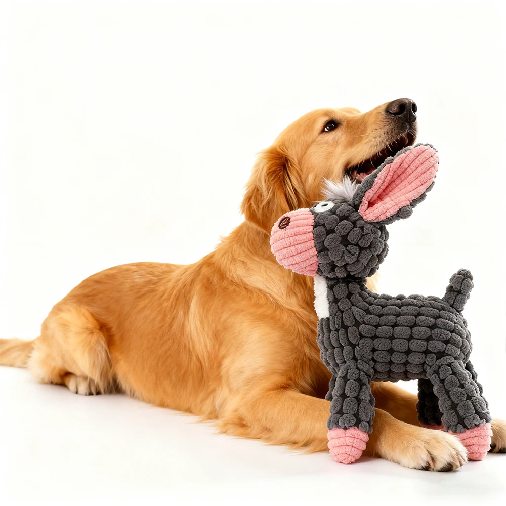 الكلب السبر لعبة المولي التدريب الضغط التفاعلية لدغة مقاومة حمار شكل ألعاب من القطيفة كلب لوازم