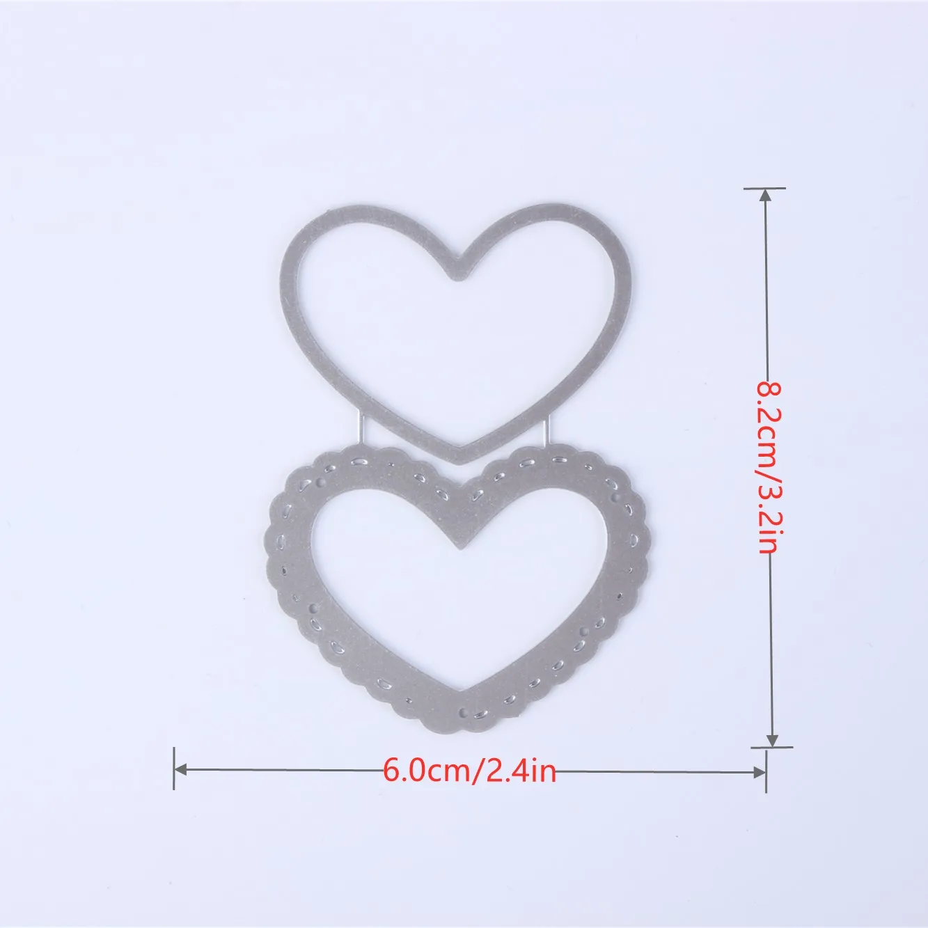 Heart-shaped Handmade Card Materials  Cutting Die Set  Stencils for DIY Scrapbooking Photo Album Decorative DIY Paper Cards