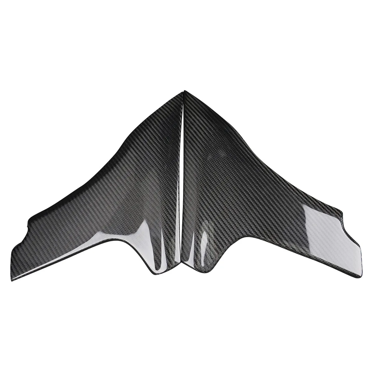 2023-2025 for  Road Glide Street Glide Glossy Carbon Fiber Side Spoiler 3K Twill Motorcycle Accessories