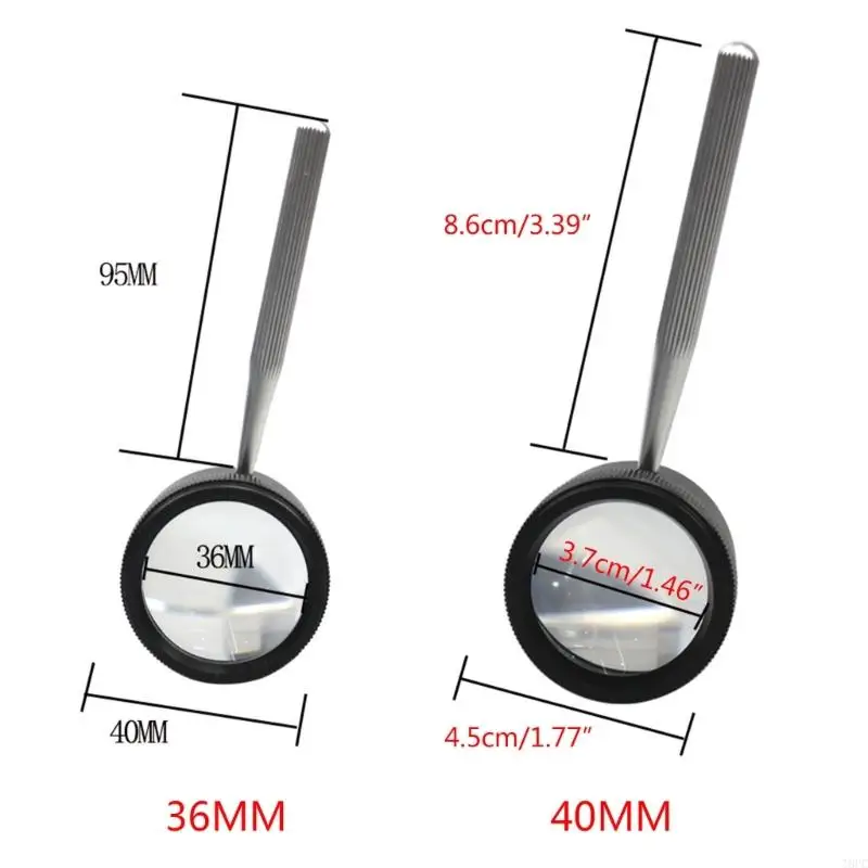 T8UC 30X Lente d'ingrandimento portatile Lente d'ingrandimento per occhi Dia36mm/40mm