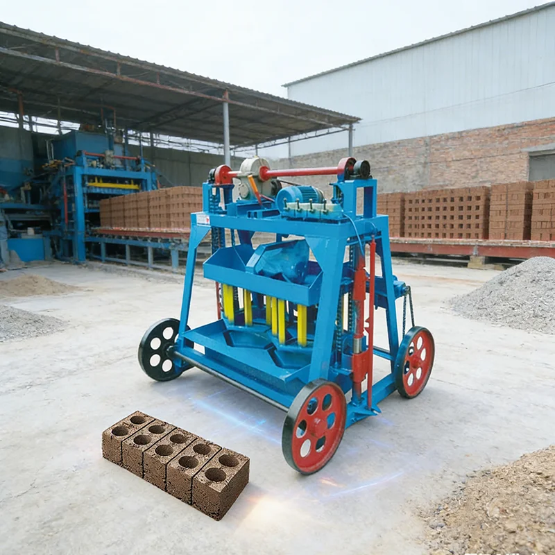 Customized Brick Making Machine Hand Press Soil Clay Brick Maker Machine Interlocking Brick Molding Equipment Low Cost For Home